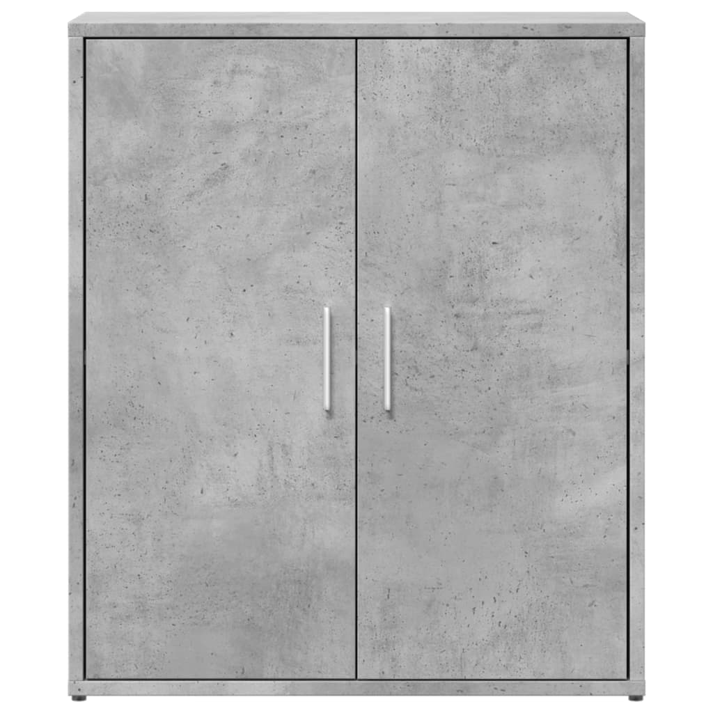 vidaXL Sideboards 2 pcs Concrete Grey 60x31x70 cm Engineered Wood
