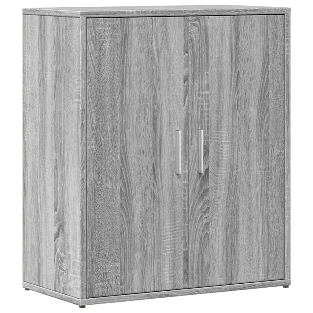 vidaXL Sideboards 2 pcs Grey Sonoma 60x31x70 cm Engineered Wood