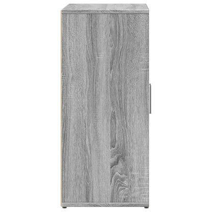 vidaXL Sideboards 2 pcs Grey Sonoma 60x31x70 cm Engineered Wood