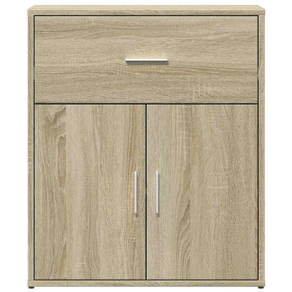 vidaXL Sideboards 2 pcs Sonoma Oak 60x31x70 cm Engineered Wood
