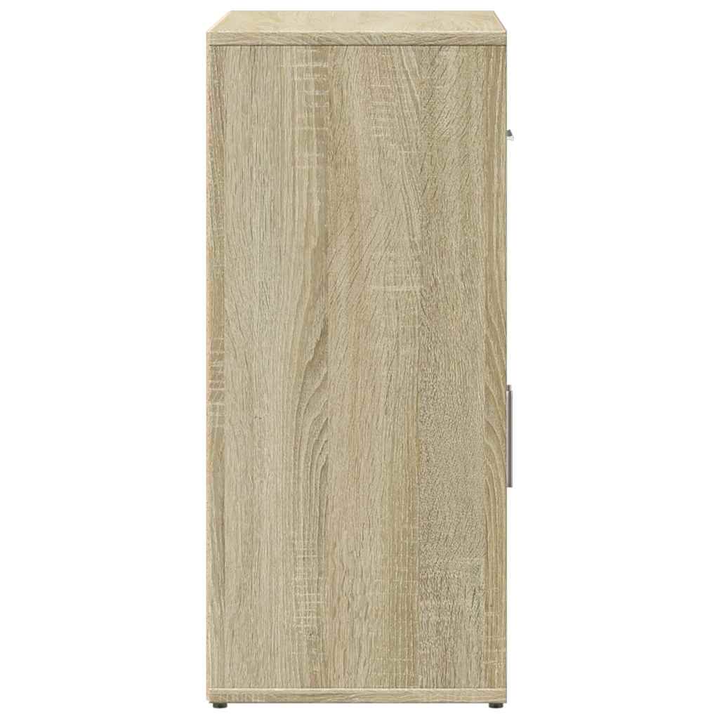 vidaXL Sideboards 2 pcs Sonoma Oak 60x31x70 cm Engineered Wood