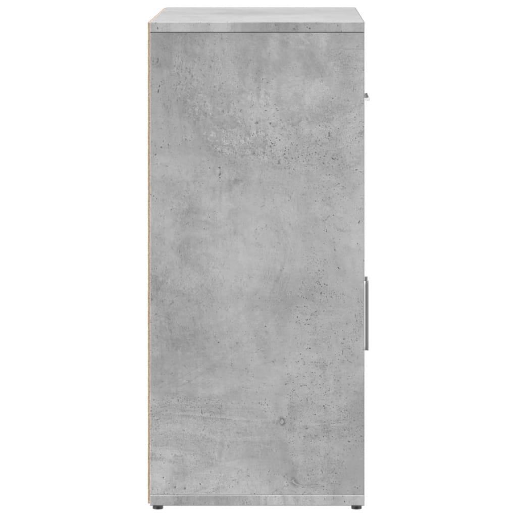 vidaXL Sideboards 2 pcs Concrete Grey 60x31x70 cm Engineered Wood