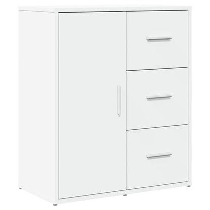 vidaXL Sideboards 2 pcs White 60x31x70 cm Engineered Wood