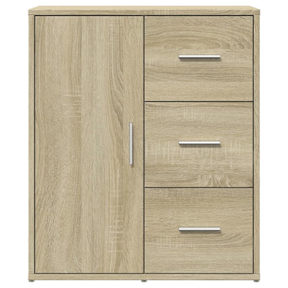 vidaXL Sideboards 2 pcs Sonoma Oak 60x31x70 cm Engineered Wood