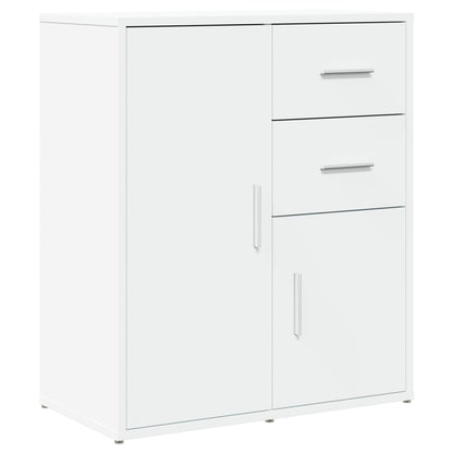 vidaXL Sideboards 2 pcs White 60x31x70 cm Engineered Wood