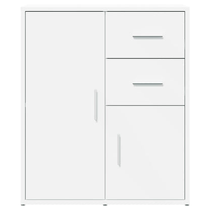 vidaXL Sideboards 2 pcs White 60x31x70 cm Engineered Wood