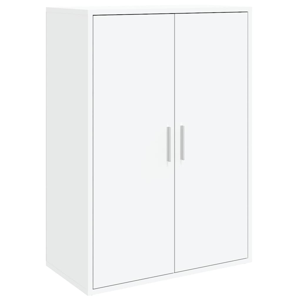 vidaXL Sideboards 2 pcs White 60x31x84 cm Engineered Wood
