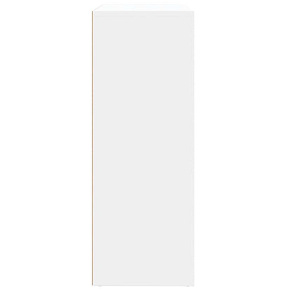 vidaXL Sideboards 2 pcs White 60x31x84 cm Engineered Wood