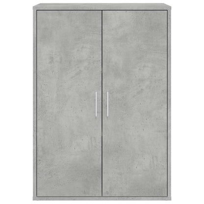 vidaXL Sideboards 2 pcs Concrete Grey 60x31x84 cm Engineered Wood