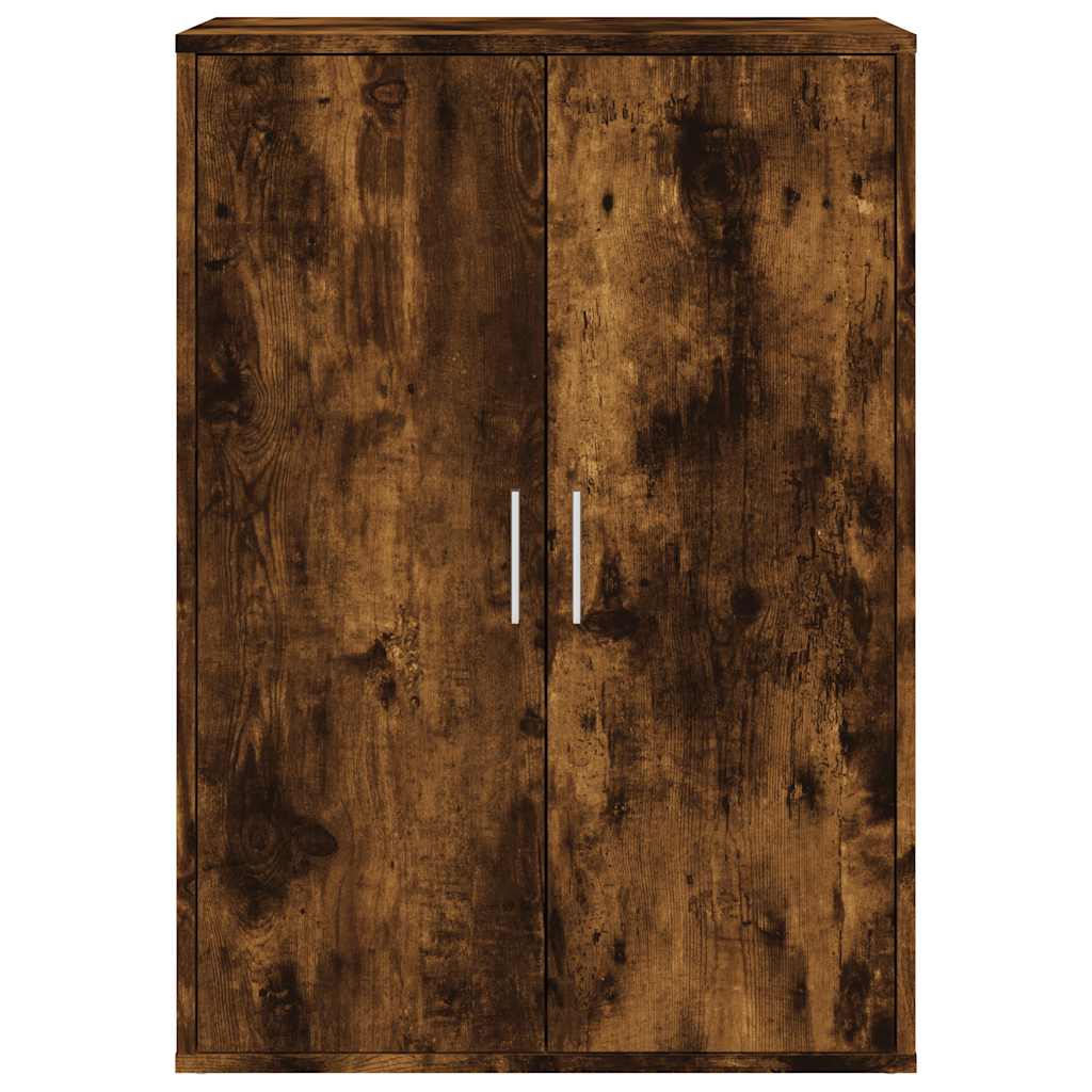 vidaXL Sideboards 2 pcs Smoked Oak 60x31x84 cm Engineered Wood