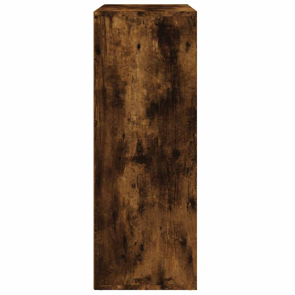 vidaXL Sideboards 2 pcs Smoked Oak 60x31x84 cm Engineered Wood
