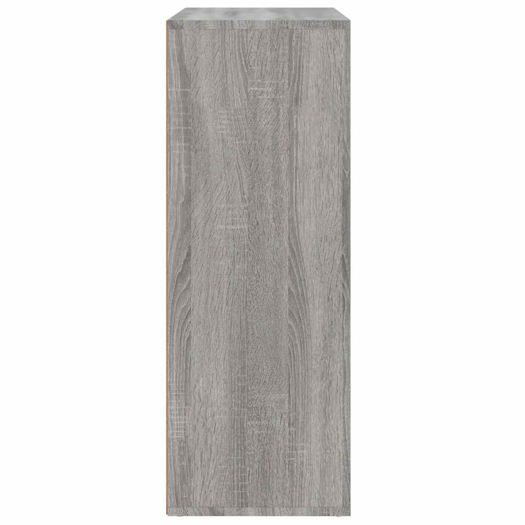 vidaXL Sideboards 2 pcs Grey Sonoma 60x31x84 cm Engineered Wood