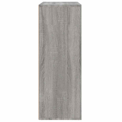 vidaXL Sideboards 2 pcs Grey Sonoma 60x31x84 cm Engineered Wood