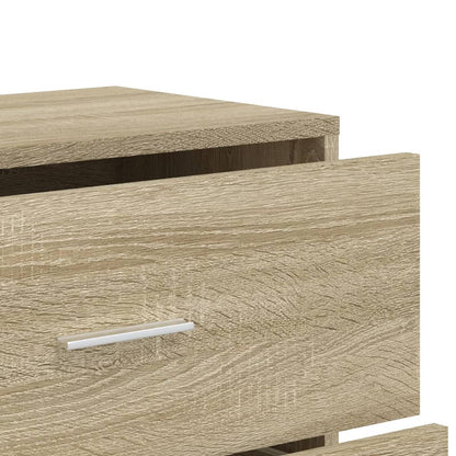 vidaXL Sideboards 3 pcs Sonoma Oak 60x31x84 cm Engineered Wood
