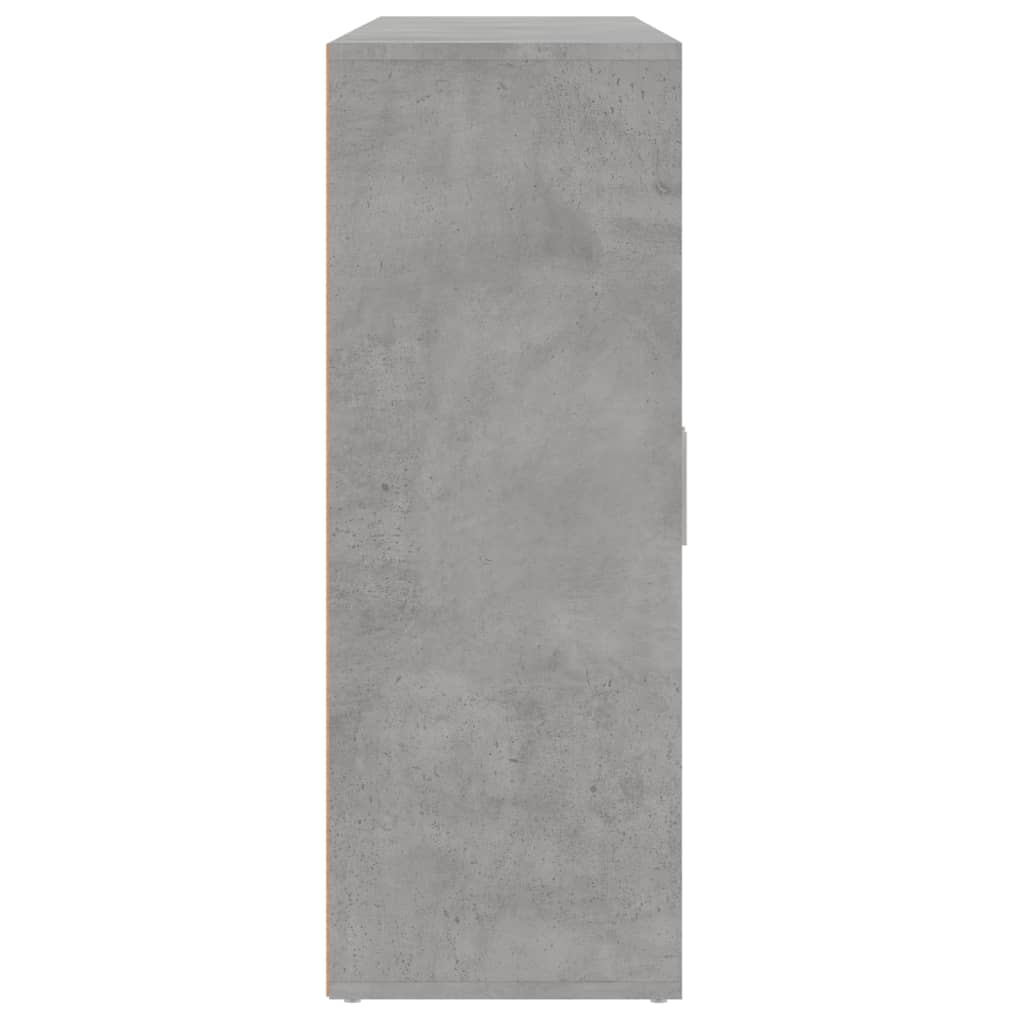 vidaXL Sideboards 3 pcs Concrete Grey 60x31x84 cm Engineered Wood
