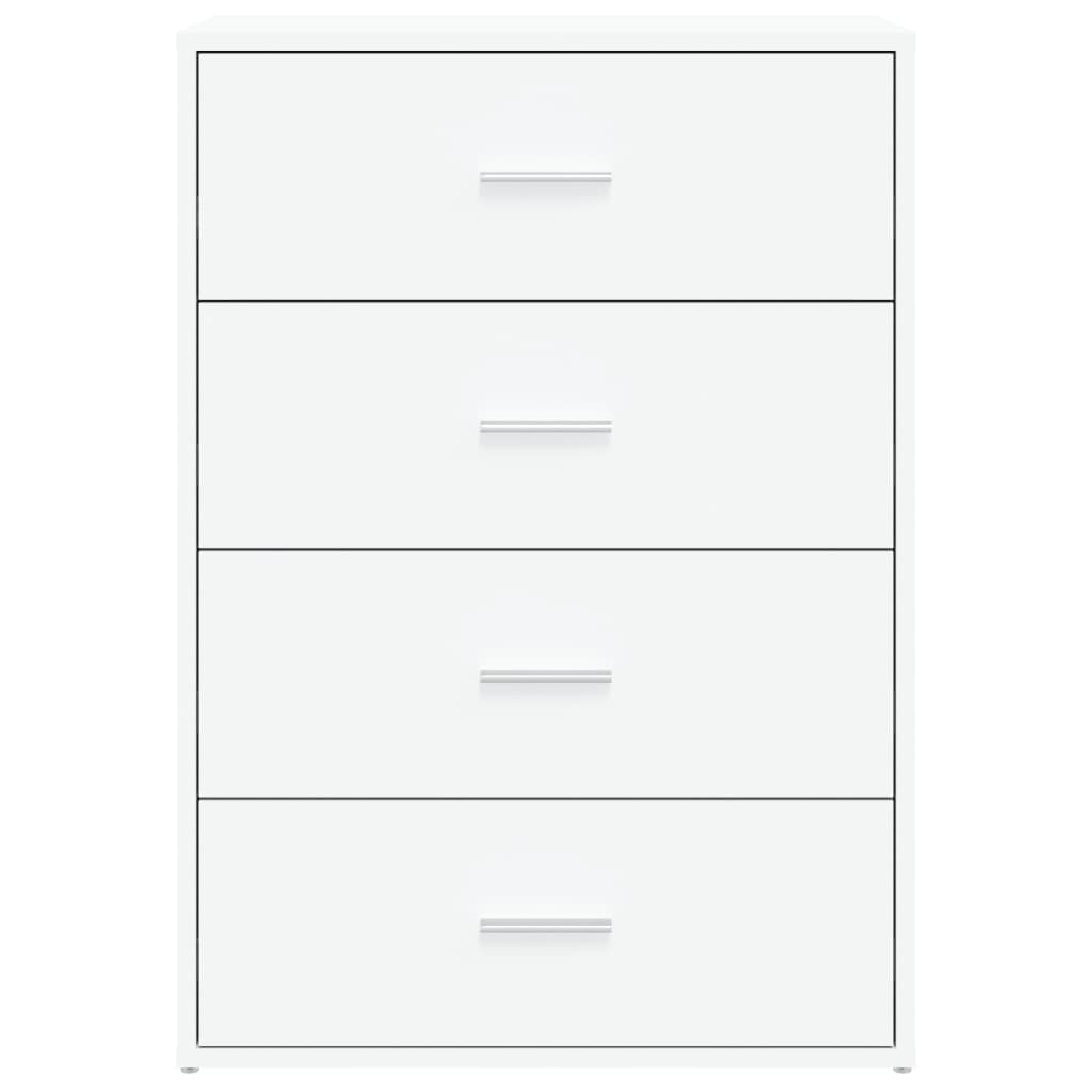 vidaXL Sideboards 2 pcs White 60x31x84 cm Engineered Wood