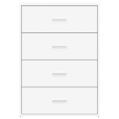 vidaXL Sideboards 2 pcs White 60x31x84 cm Engineered Wood