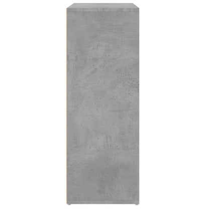 vidaXL Sideboards 2 pcs Concrete Grey 60x31x84 cm Engineered Wood