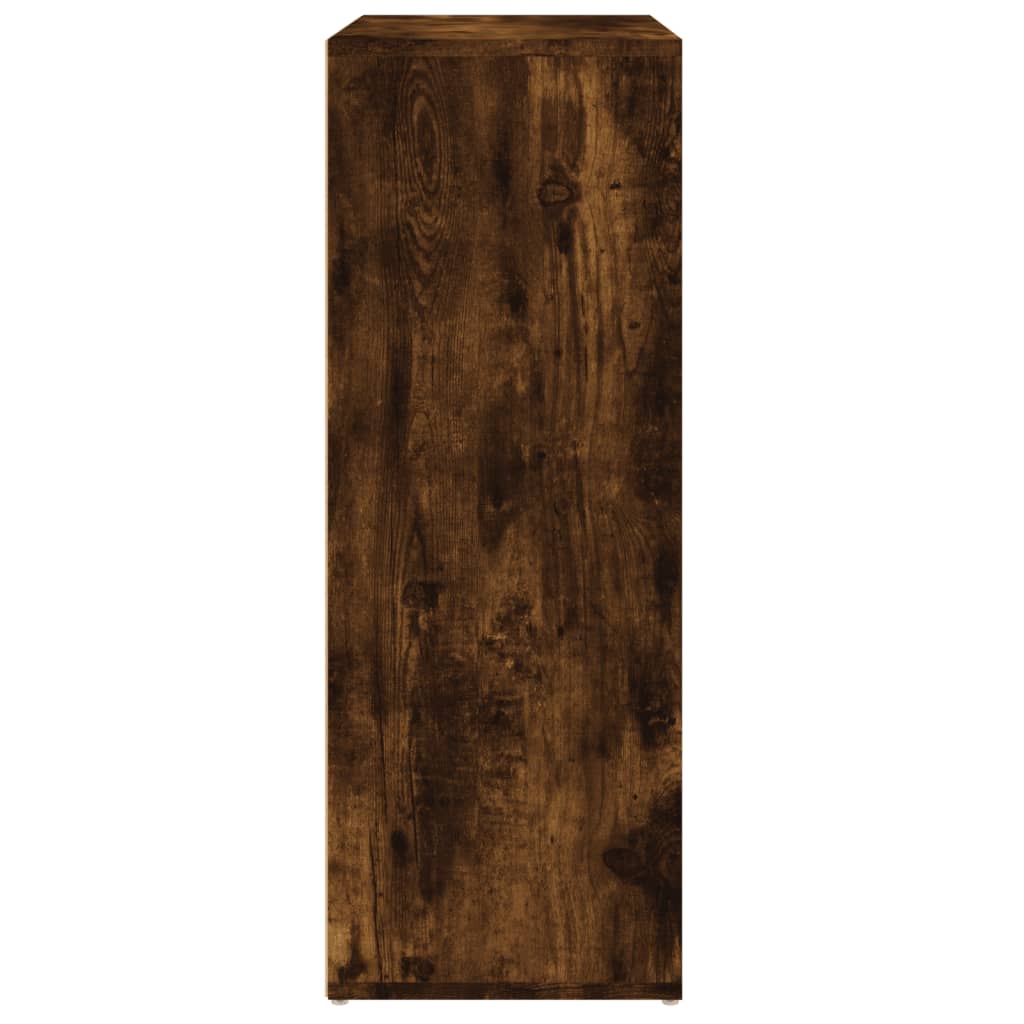 vidaXL Sideboards 2 pcs Smoked Oak 60x31x84 cm Engineered Wood