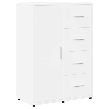 vidaXL Sideboards 2 pcs White 60x31x84 cm Engineered Wood