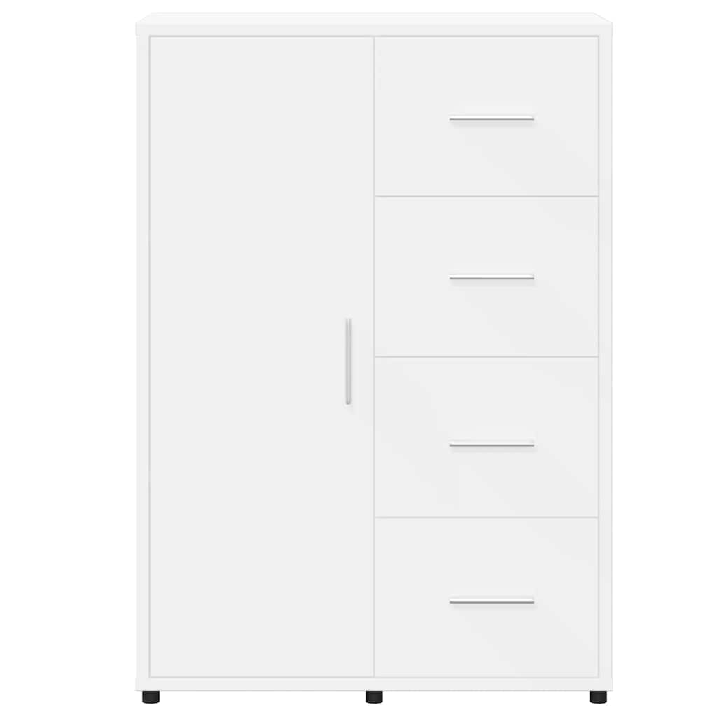 vidaXL Sideboards 2 pcs White 60x31x84 cm Engineered Wood