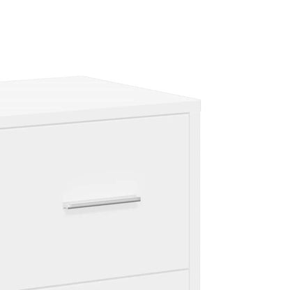 vidaXL Sideboards 2 pcs White 60x31x84 cm Engineered Wood