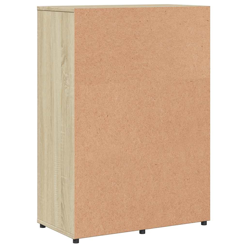 vidaXL Sideboards 2 pcs Sonoma Oak 60x31x84 cm Engineered Wood