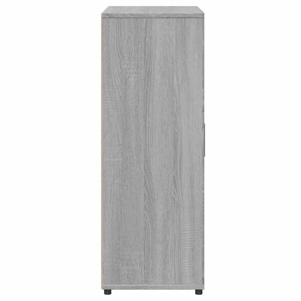 vidaXL Sideboards 2 pcs Grey Sonoma 60x31x84 cm Engineered Wood