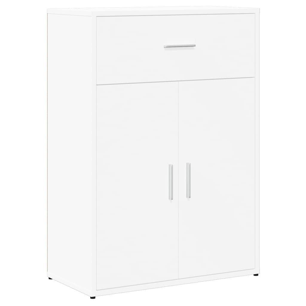 vidaXL Sideboards 2 pcs White 60x30x84 cm Engineered Wood