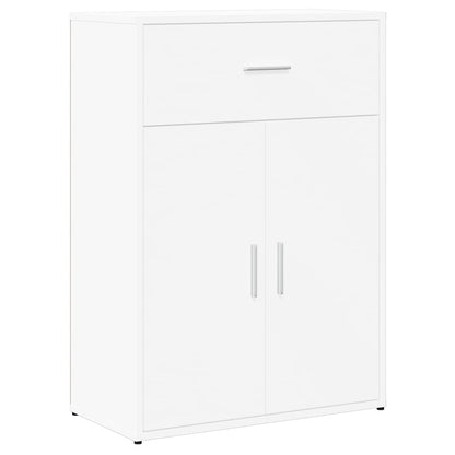 vidaXL Sideboards 2 pcs White 60x30x84 cm Engineered Wood