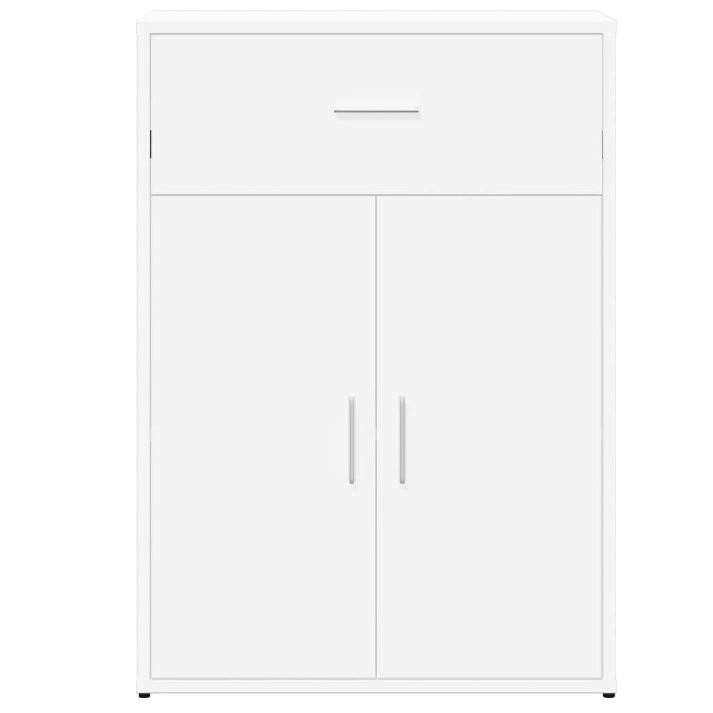 vidaXL Sideboards 2 pcs White 60x30x84 cm Engineered Wood