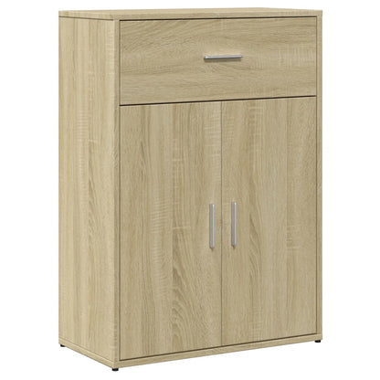 vidaXL Sideboards 2 pcs Sonoma Oak 60x30x84 cm Engineered Wood