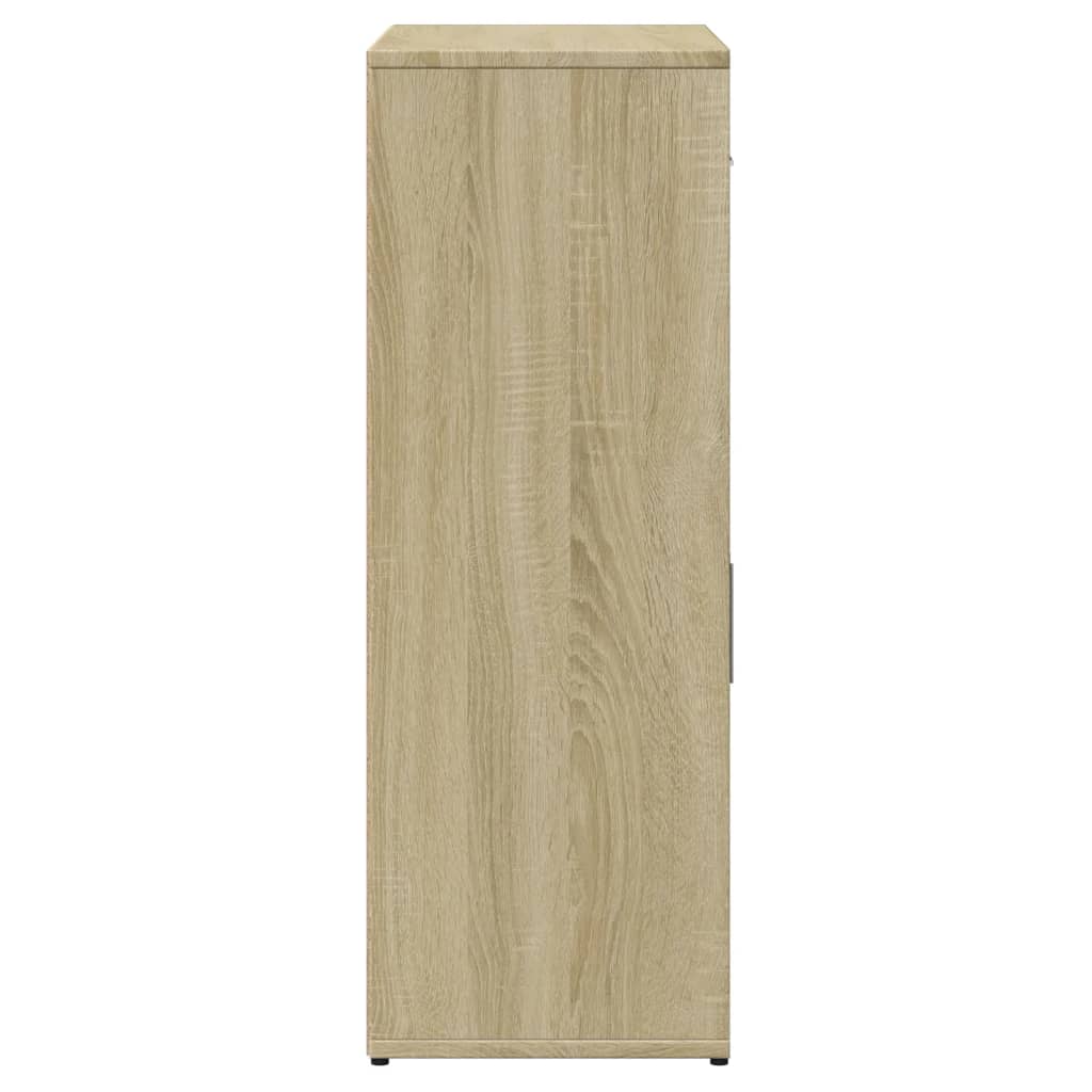 vidaXL Sideboards 2 pcs Sonoma Oak 60x30x84 cm Engineered Wood