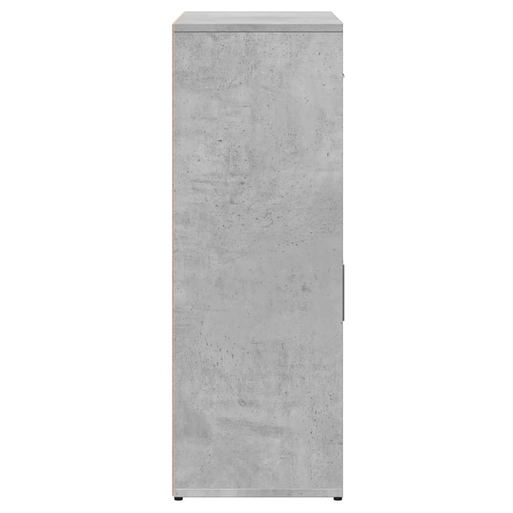 vidaXL Sideboards 2 pcs Concrete Grey 60x30x84 cm Engineered Wood