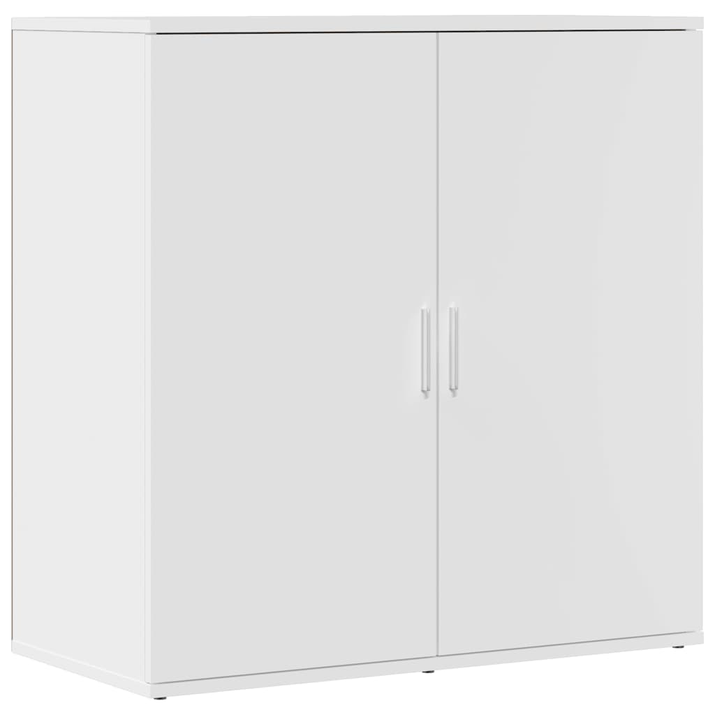vidaXL Sideboards 2 pcs White 79x38x80 cm Engineered Wood