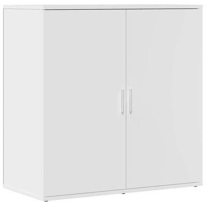 vidaXL Sideboards 2 pcs White 79x38x80 cm Engineered Wood