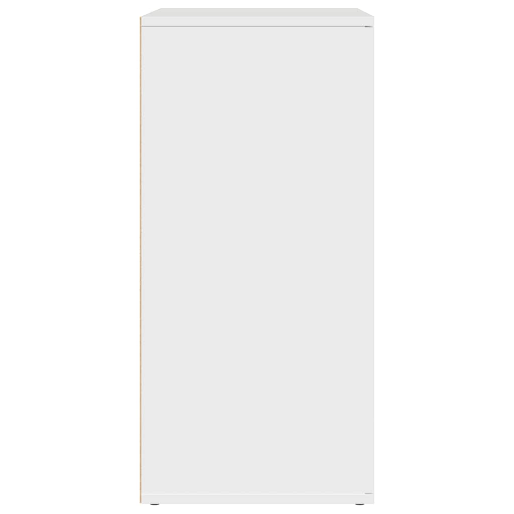 vidaXL Sideboards 2 pcs White 79x38x80 cm Engineered Wood
