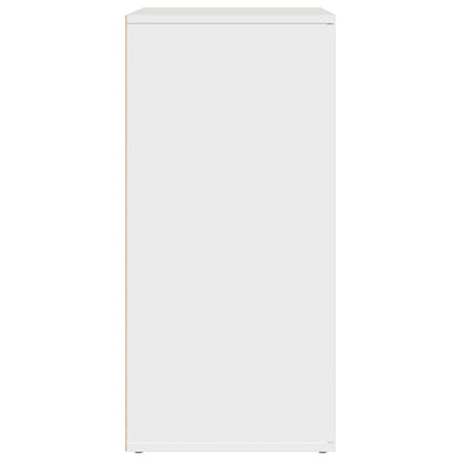vidaXL Sideboards 2 pcs White 79x38x80 cm Engineered Wood