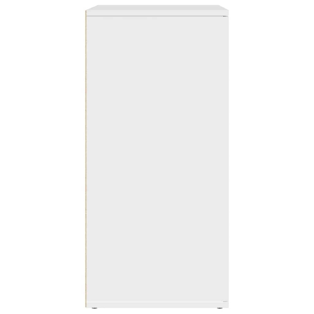 vidaXL Sideboards 2 pcs White 79x38x80 cm Engineered Wood