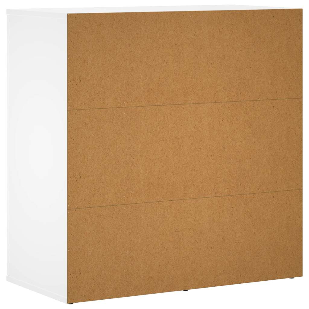 vidaXL Sideboards 2 pcs White 79x38x80 cm Engineered Wood