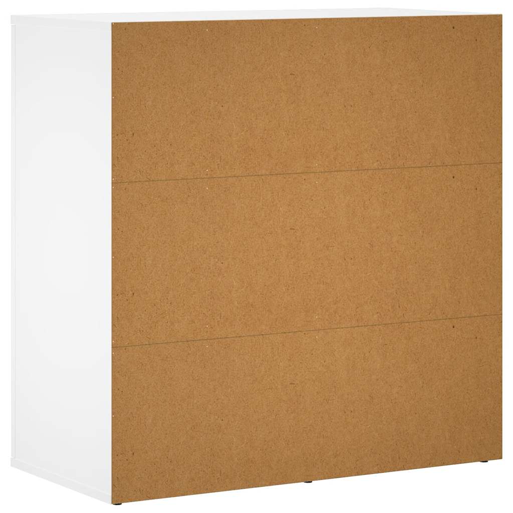 vidaXL Sideboards 2 pcs White 79x38x80 cm Engineered Wood