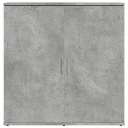 vidaXL Sideboards 2 pcs Concrete Grey 79x38x80 cm Engineered Wood