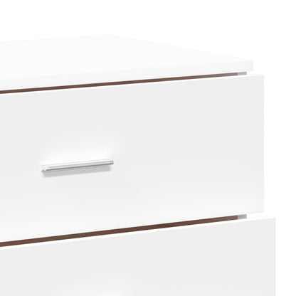 vidaXL Sideboards 3 pcs White Engineered Wood
