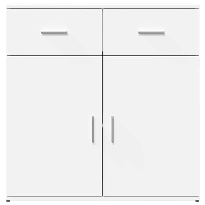 vidaXL Sideboards 2 pcs White 79x38x80 cm Engineered Wood