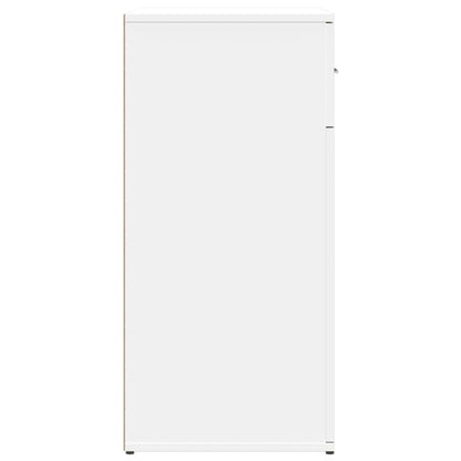 vidaXL Sideboards 2 pcs White 79x38x80 cm Engineered Wood