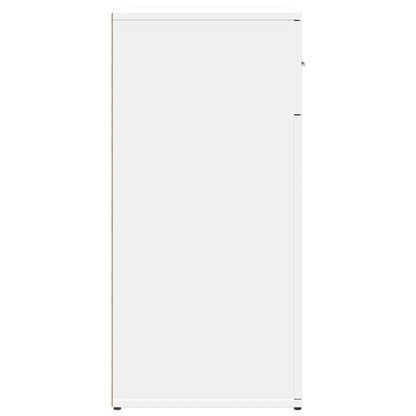 vidaXL Sideboards 2 pcs White 79x38x80 cm Engineered Wood