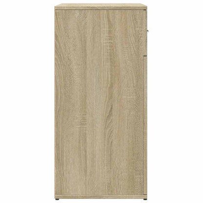 vidaXL Sideboards 2 pcs Sonoma Oak 79x38x80 cm Engineered Wood