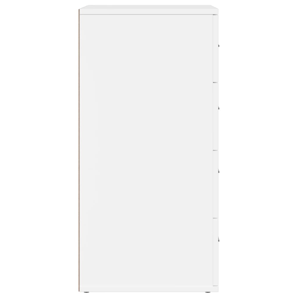 vidaXL Sideboards 2 pcs White 60x39x80 cm Engineered Wood