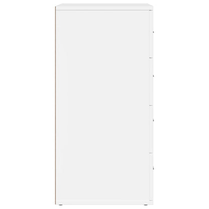 vidaXL Sideboards 2 pcs White 60x39x80 cm Engineered Wood