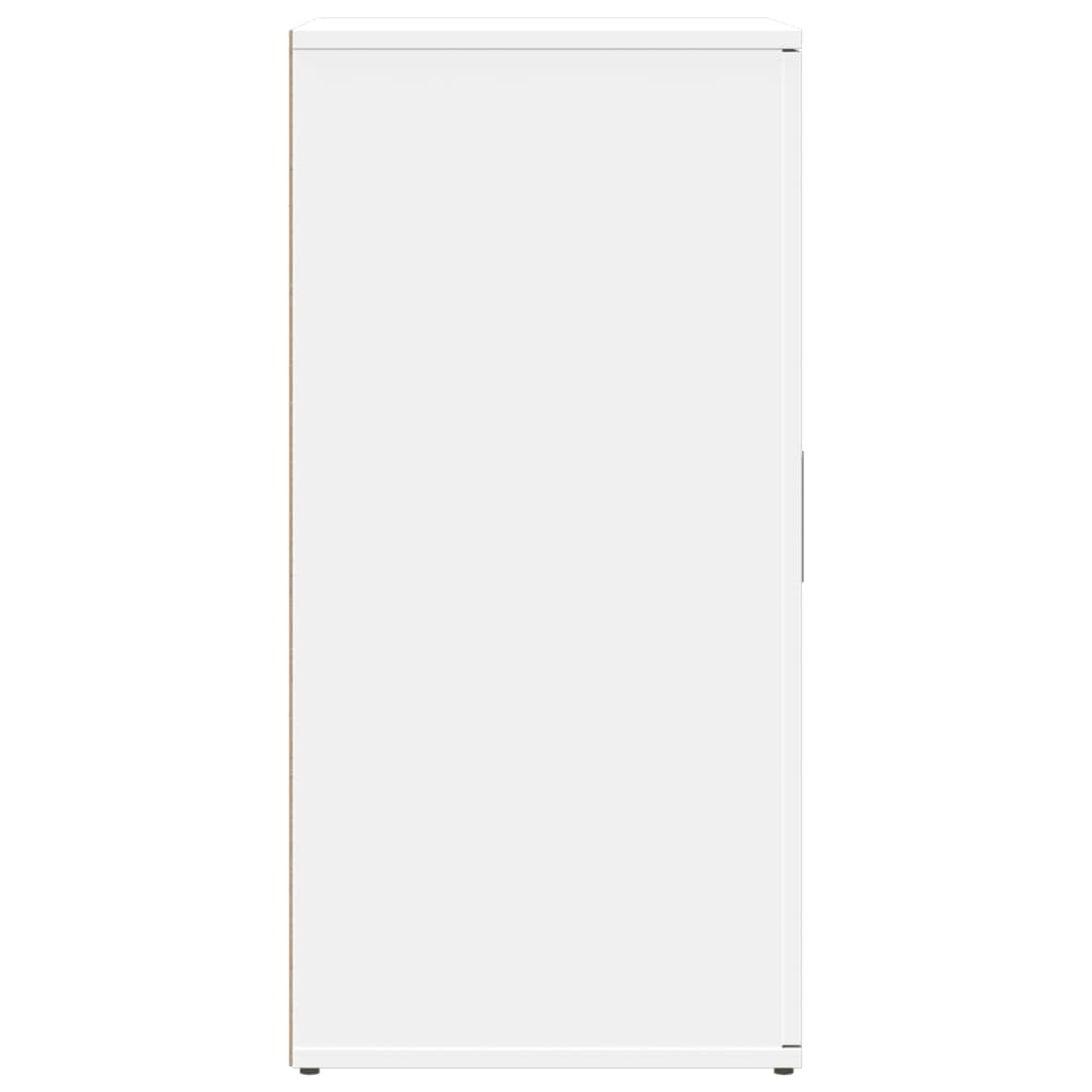 vidaXL Sideboards 2 pcs White 59x39x80 cm Engineered Wood